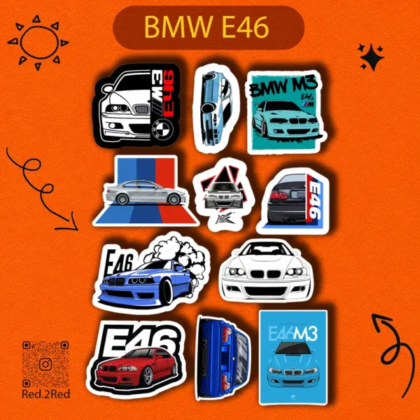 ستيكر E46 - تصميم 1