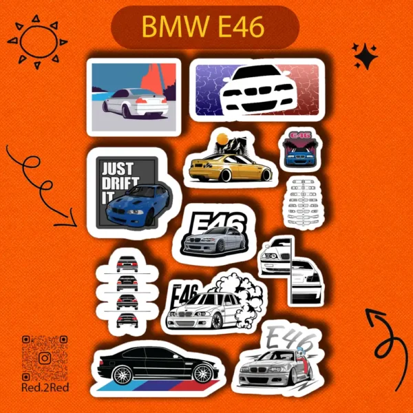 ستيكر E46 - تصميم 2
