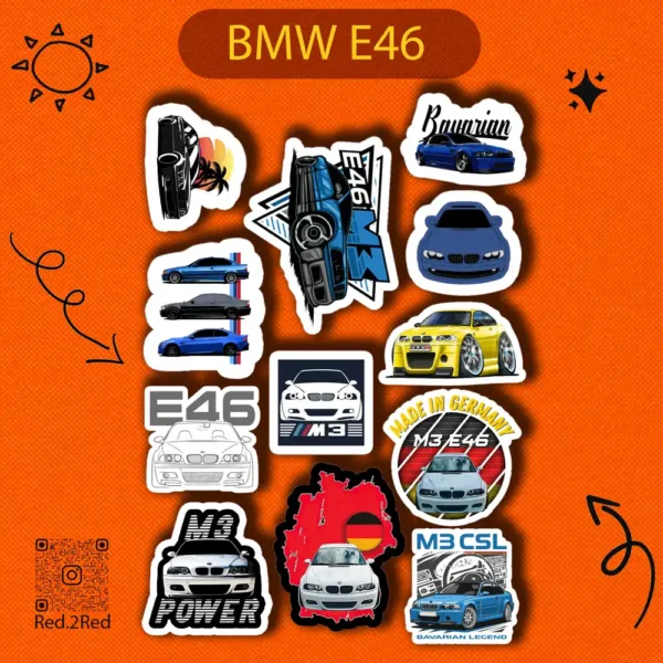 ستيكر E46 - تصميم 5