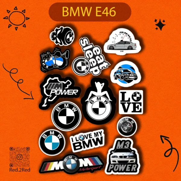 ستيكر E46 - تصميم 6
