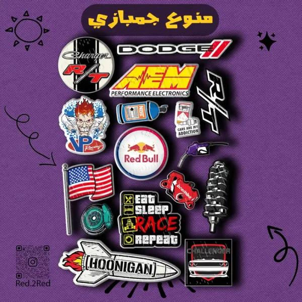ستيكر منوع جمبازي 1 - تصميم 4